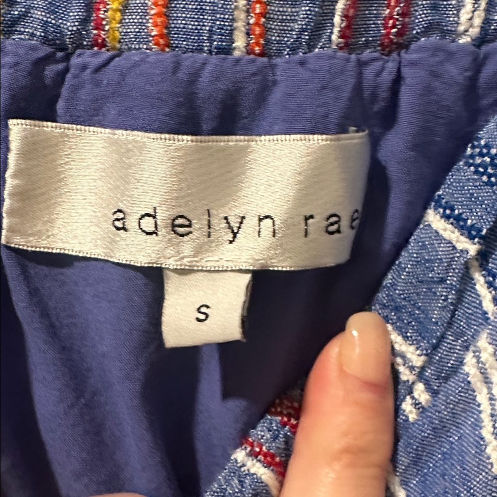 Adelyn Rae Blue Sundress - Picture 4 of 10